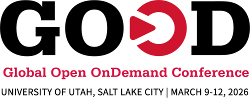 GOOD: The Global Open OnDemand Conference