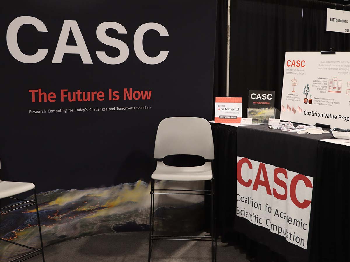 CASC booth at SC23