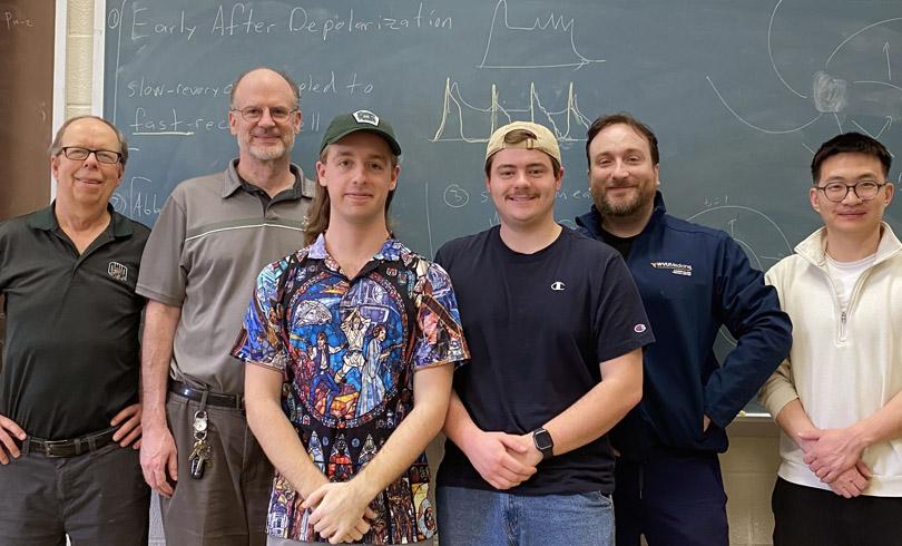 6 Ohio University mathematics faculty and students